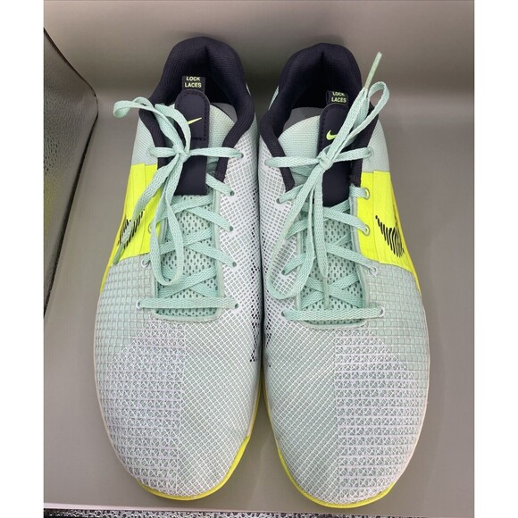 Nike Metcon 8 Mens 15 Green Mint Foam Volt DO9328-300 Athletic Training Running - Picture 11 of 13